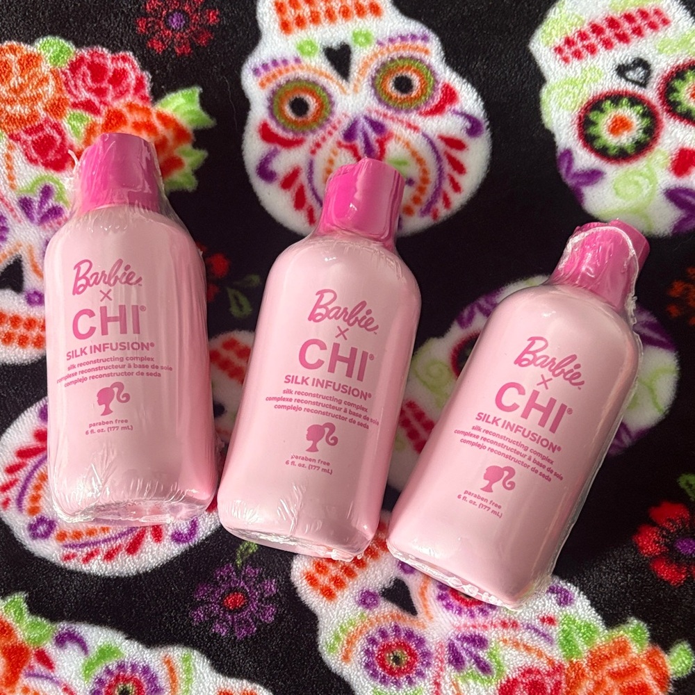Barbie x Silk Infusion Pink Hair Treatment (3 Bottles)